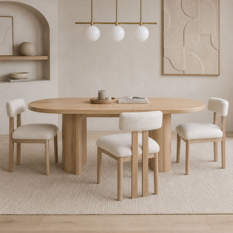 Swal Solid Ash Wood Dining Chair