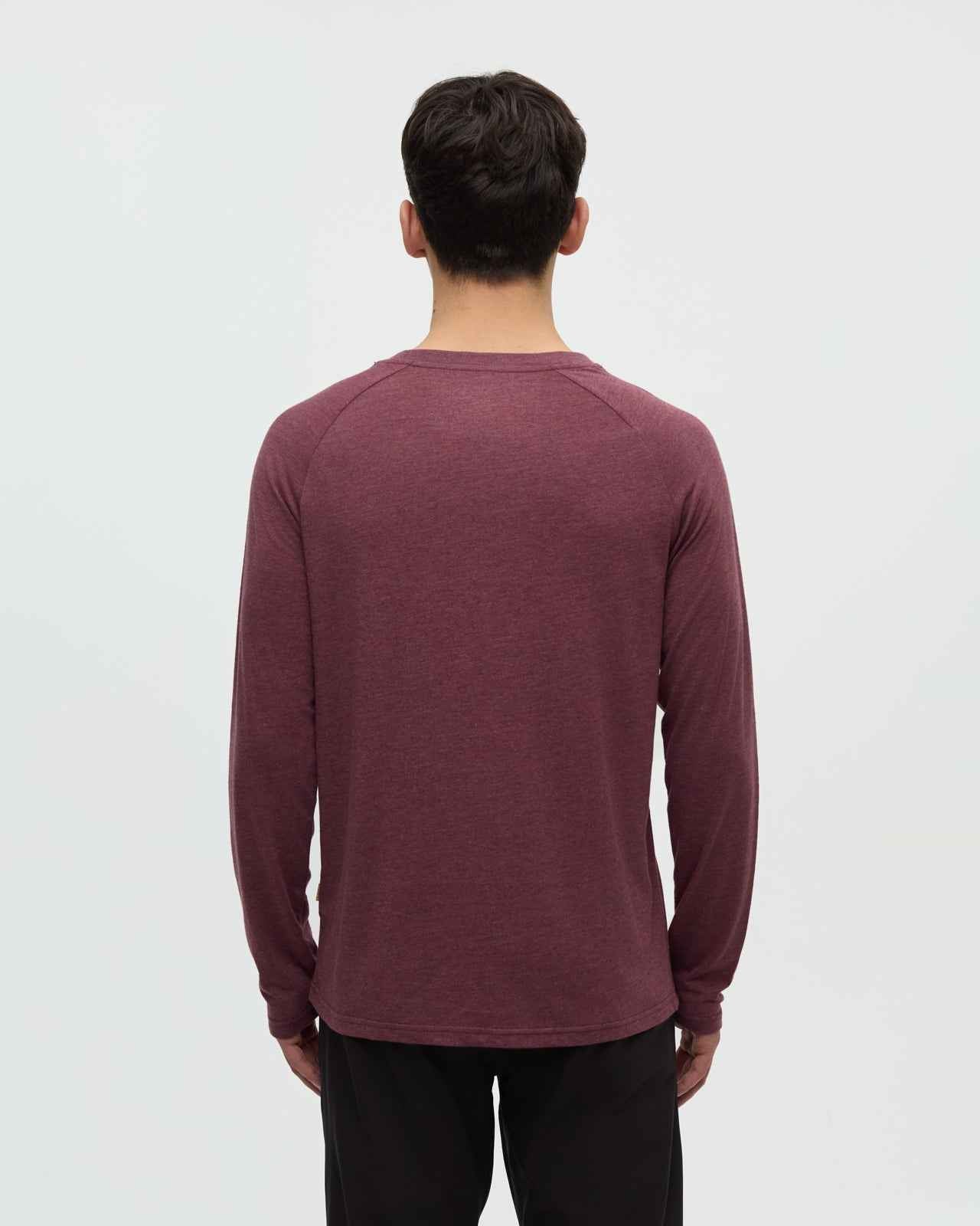 TreeBlend Baker Henley Langarmshirt