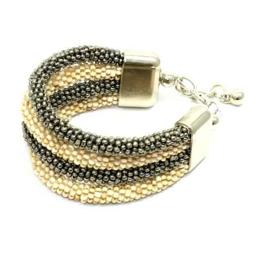 Four Strand Beaded Bracelet