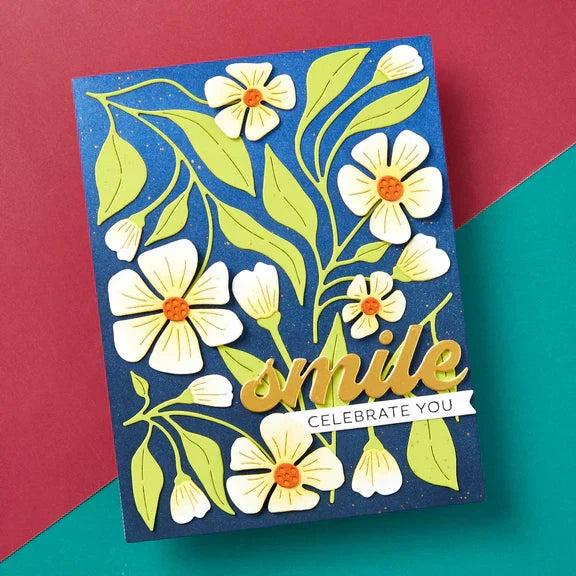 Fresh Picked Buttercups Etched Dies from the Fresh Picked Collection