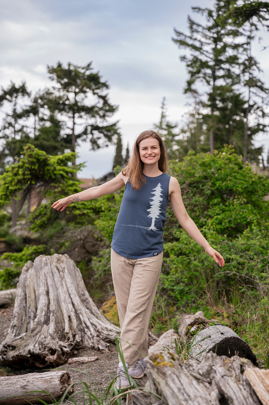 ELDERS - Women's Relaxed Organic Cotton Tank Top