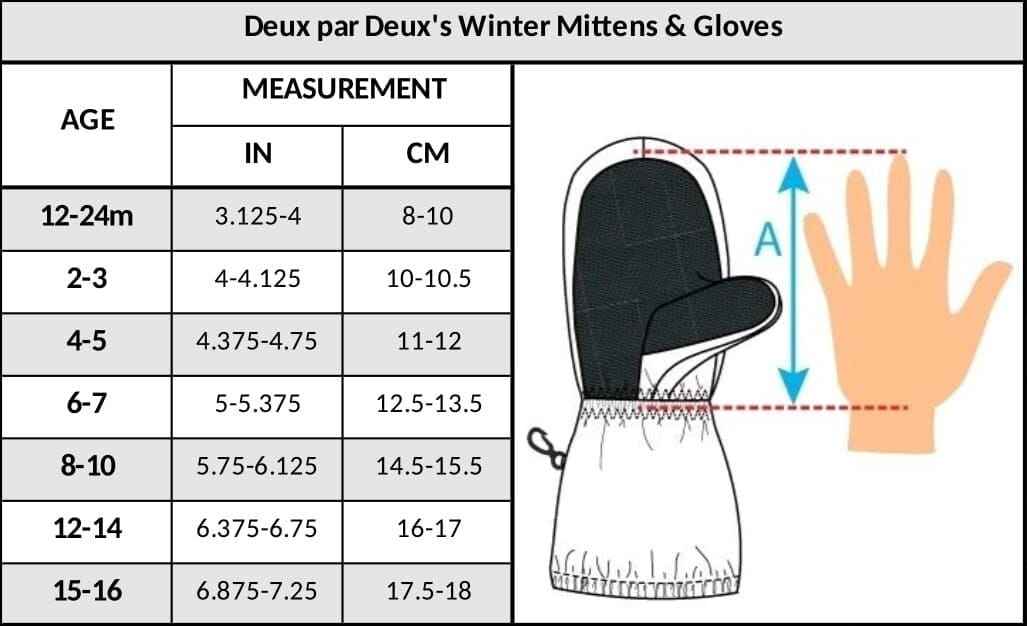 Winter Mittens Play Navy Blue