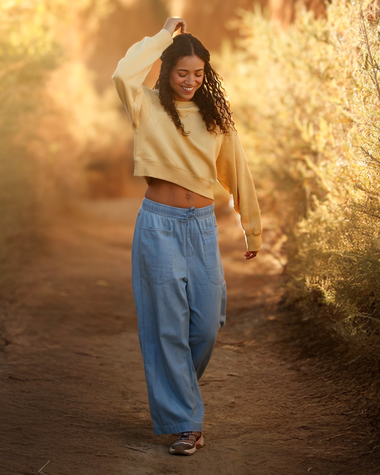 Bluffs Cropped-Pullover