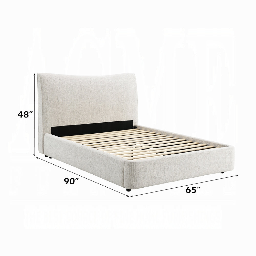 Polsterbett Tocan - Beige