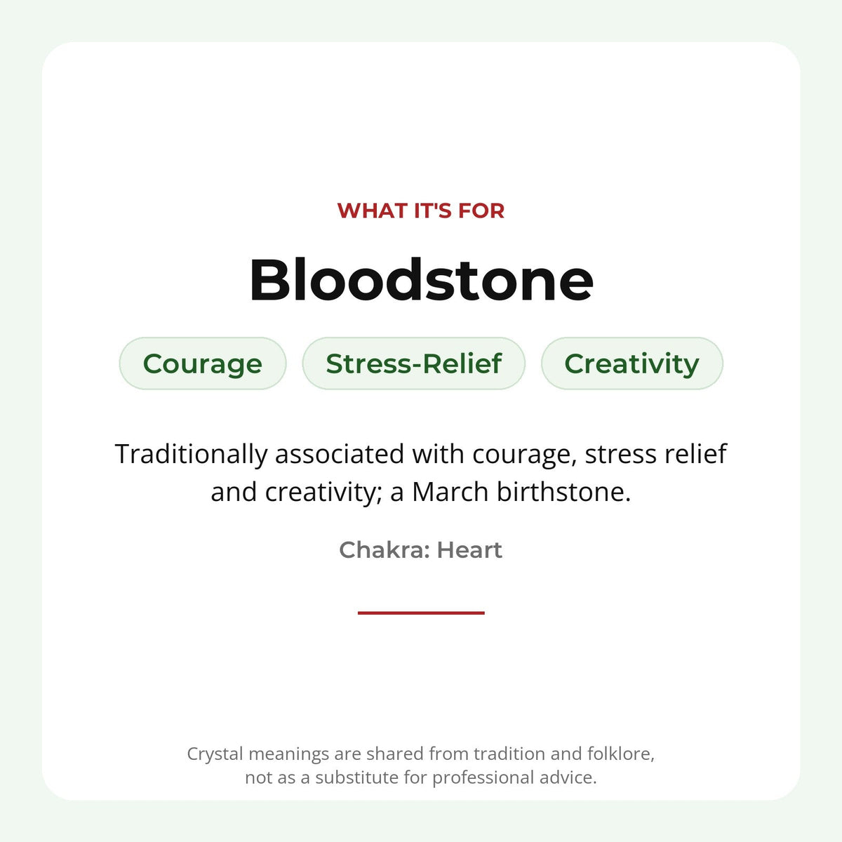 Bloodstone Round Bracelet