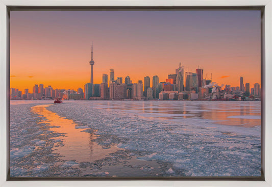 Wandbild Eispfad Toronto