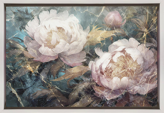 Wandbild Blumen Blumenkunst Illustration Wanddeko 014