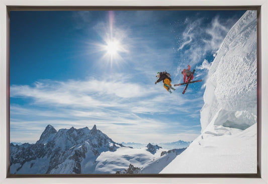 Wandbild Jumping Legends