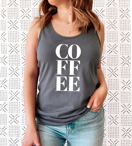 Coffee Racerback Tank Top