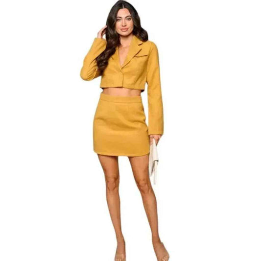 Ensemble blazer et jupe