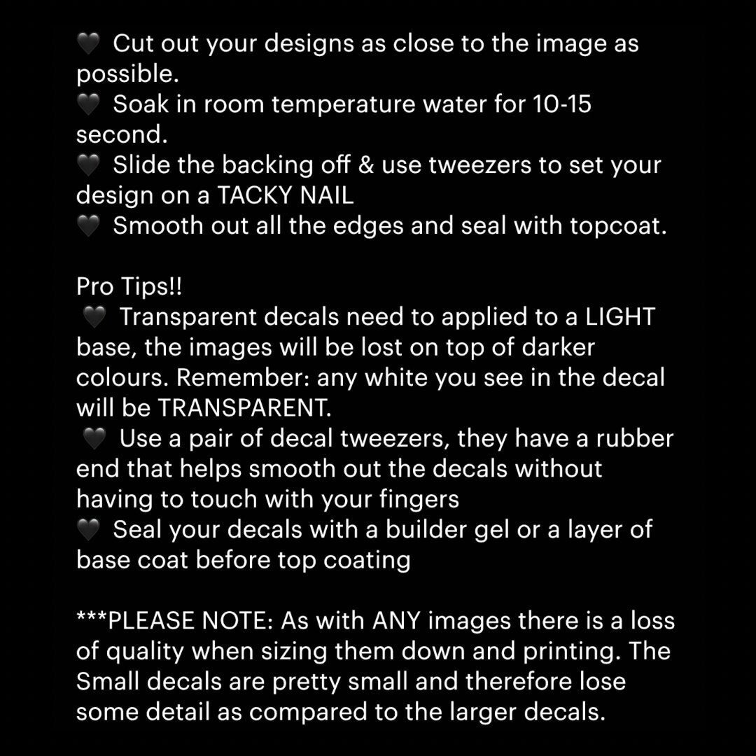 Gingerdead Decals