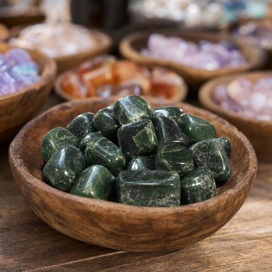 Jade Nephrite Tumbled Stones - Pakistan