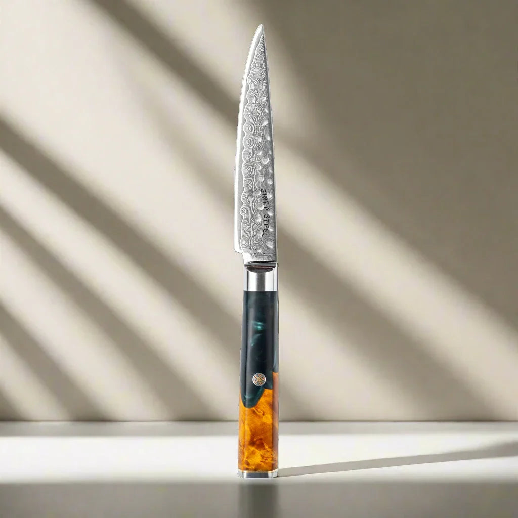 Kaze Katana Universalmesser 6″ | Damaststahl von Ginza Steel