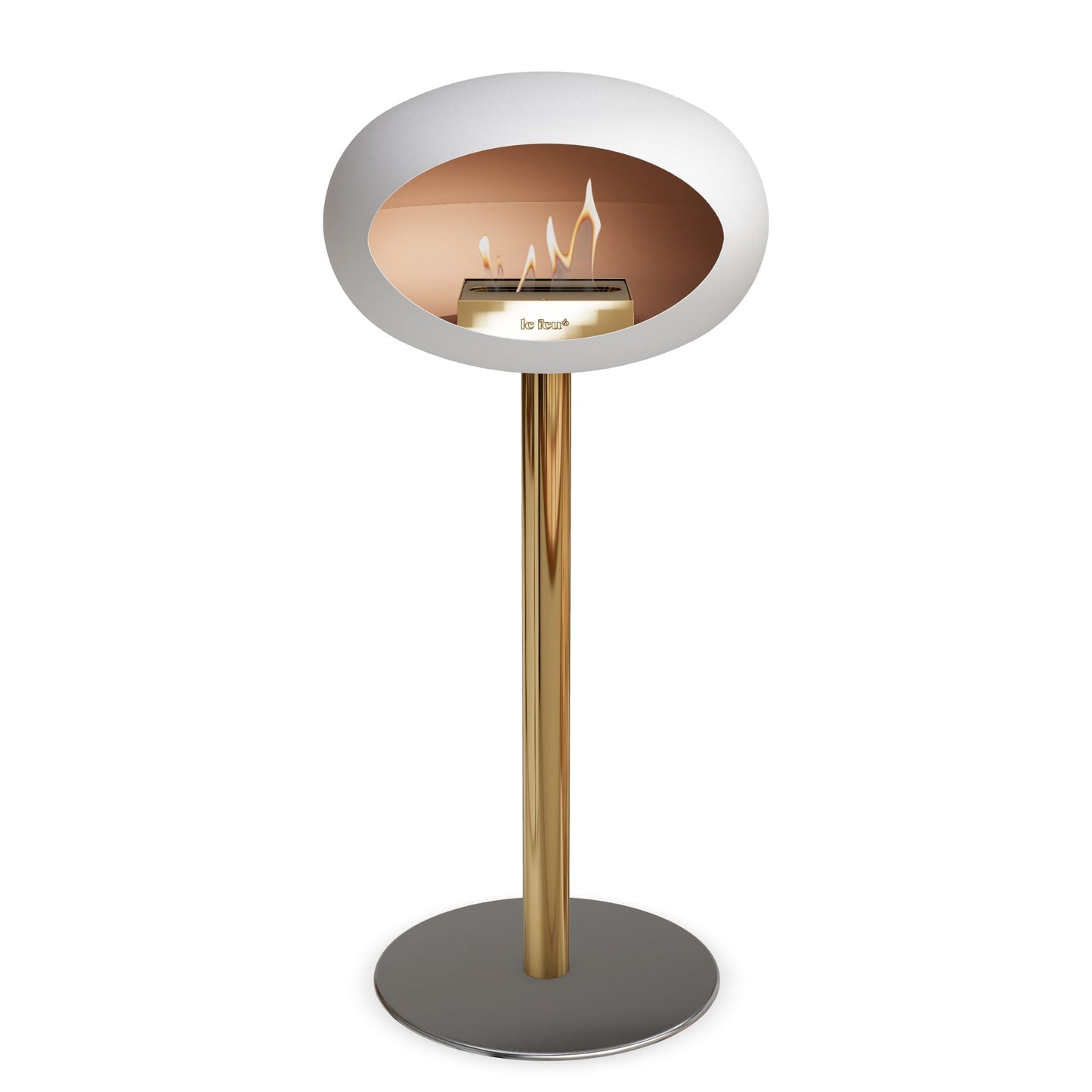 Le Feu Steel High Dome <br>Weiß