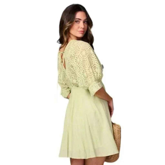 Mini robe évasée