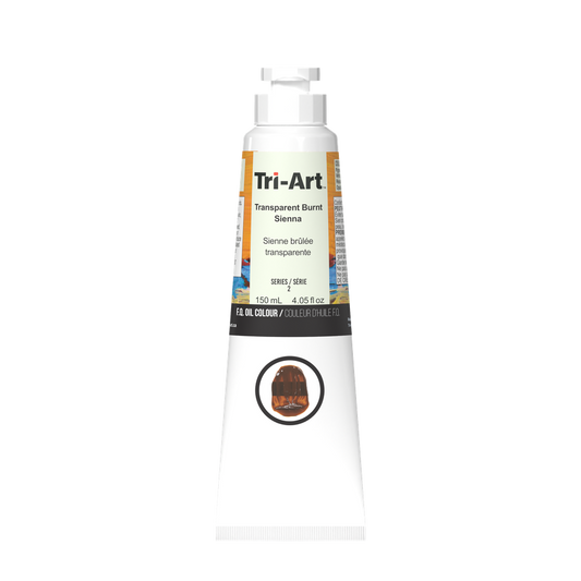 Tri-Art Oil Colours - Transparent Burnt Sienna