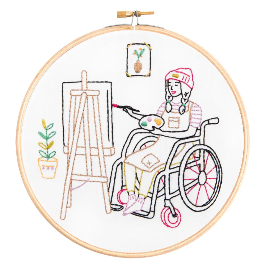 Hawthorn Handmade - Painting Wonderful Women Embroidery Kit