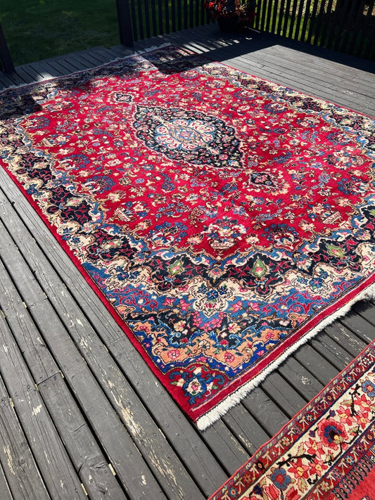 Persischer Mashad Teppich | 2,39 m x 3,40 m