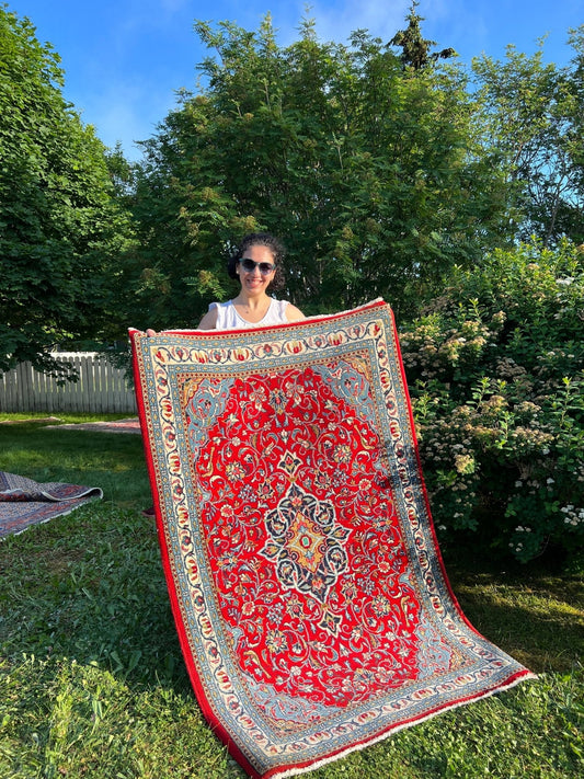 Persischer Sarouk Teppich | 109 cm x 165 cm