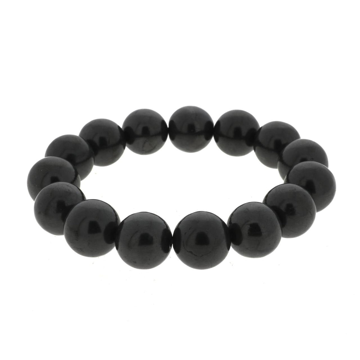 Shungite Round Bracelet - 14mm
