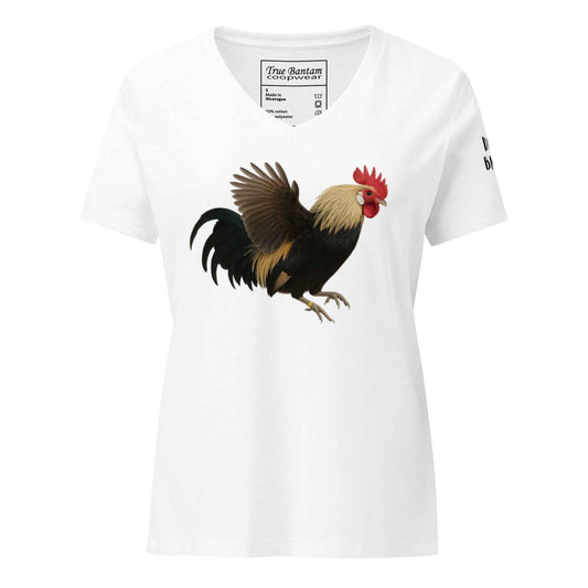Dutch Bantam Women’s relaxed v-neck t-shirt