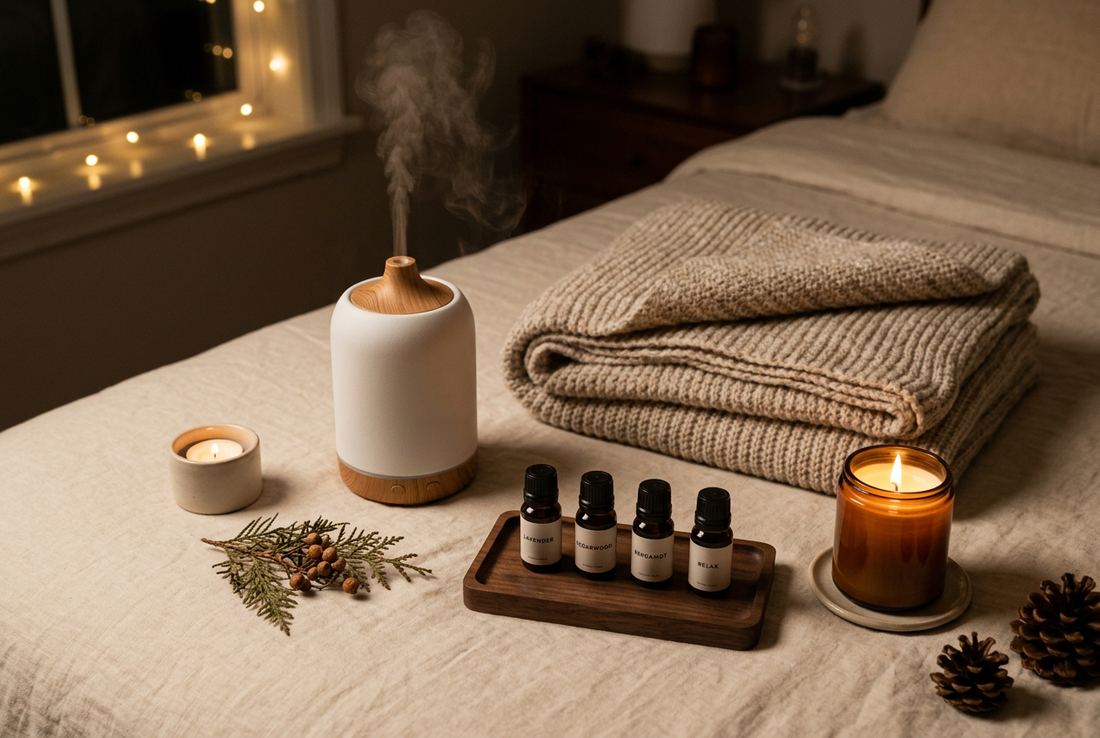 Wind-Down Finds: Cozy Christmas Bedroom Gifts Worth Giving — AURABAGS SHOP, October 26, 2026