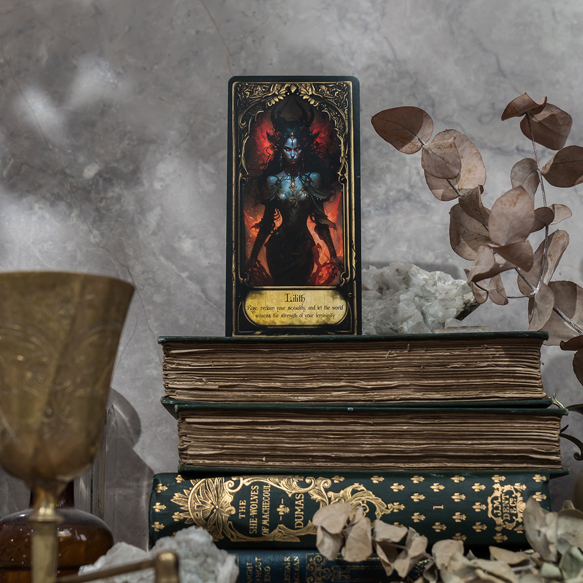 Obsidian Veil Oracle Deck