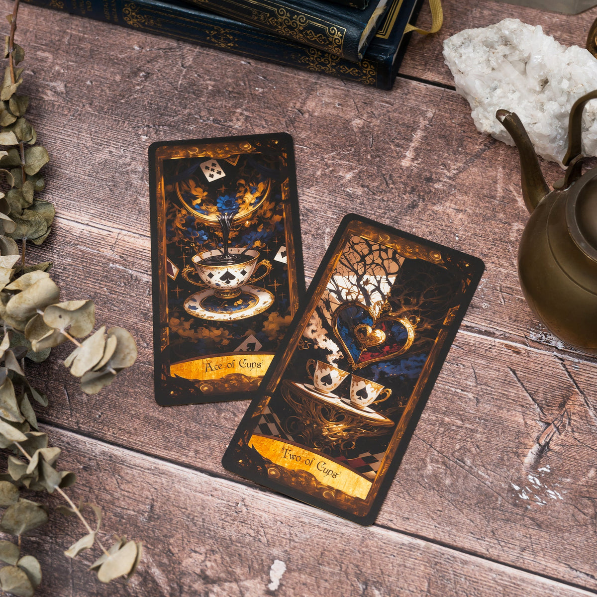 Wonderland Shadows Tarot Deck