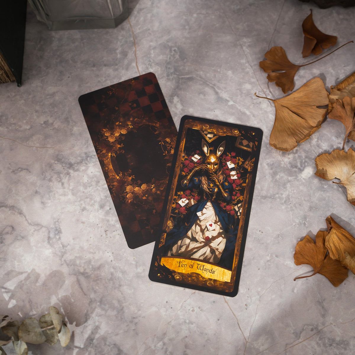 Wonderland Shadows Tarot Deck