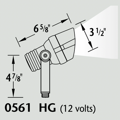 Luminaire paysager d'accentuation - 0561