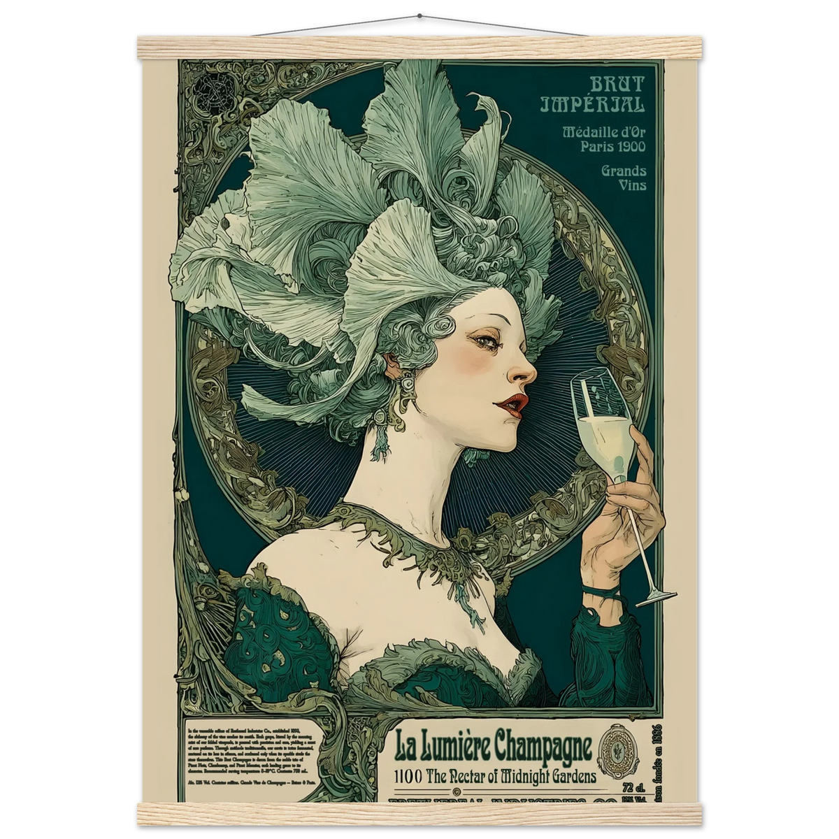 La Lumière Champagne - Poster & Framed Print