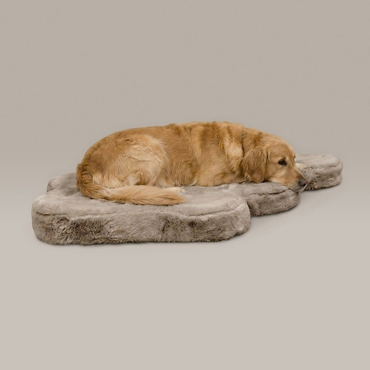 hide shape dog bed
