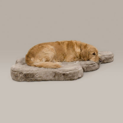 hide shape dog bed