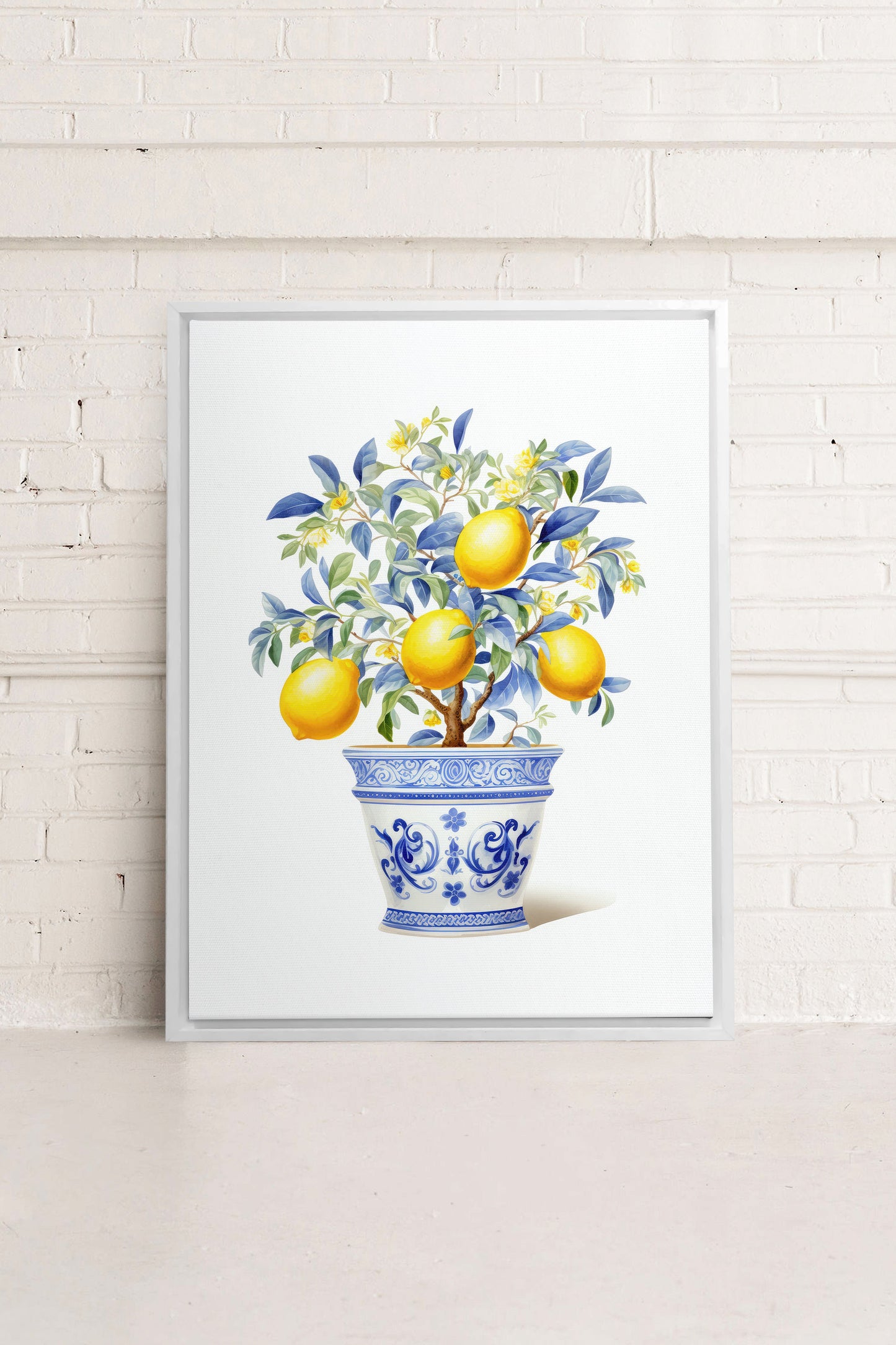 LEMON BREEZE, Artwork on stretched canvas