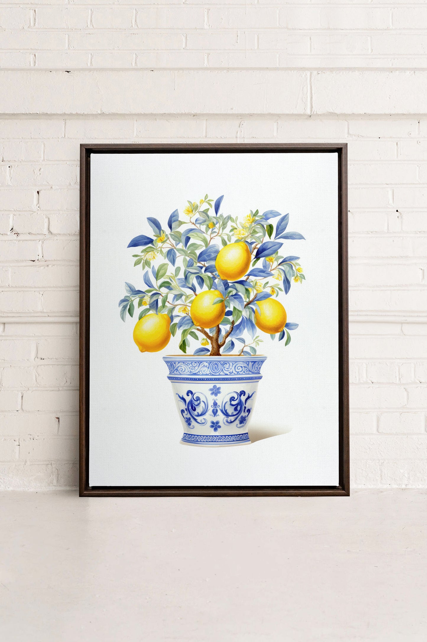 LEMON BREEZE, Artwork on stretched canvas