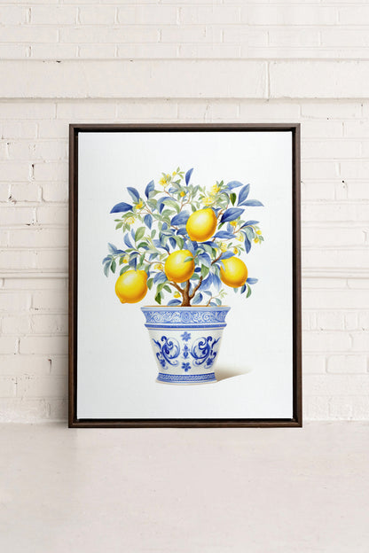 LEMON BREEZE, Artwork on stretched canvas