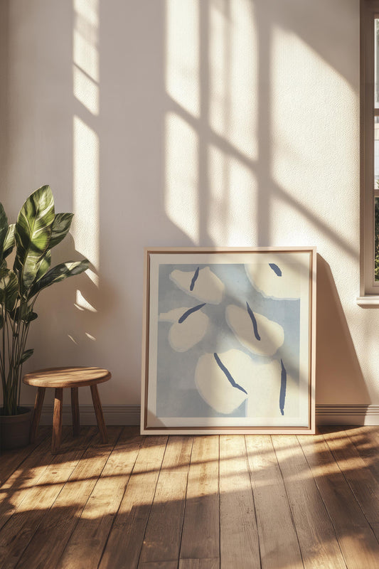 COTON MARINE, Werk auf gespannter Leinwand
