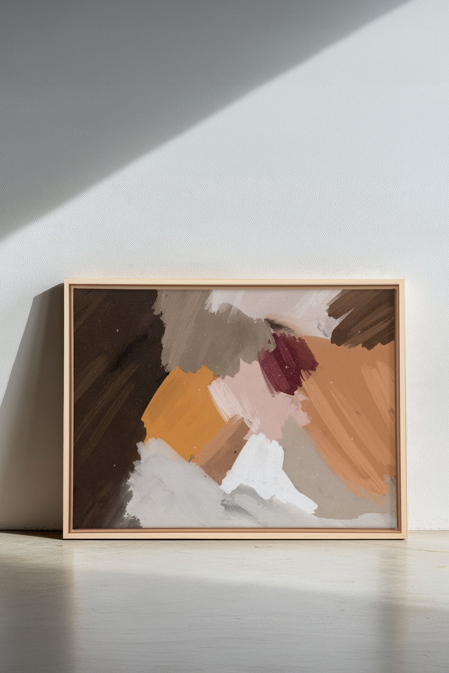 ÉLAN CRÉATIF, Kunstwerk auf gespannter Leinwand