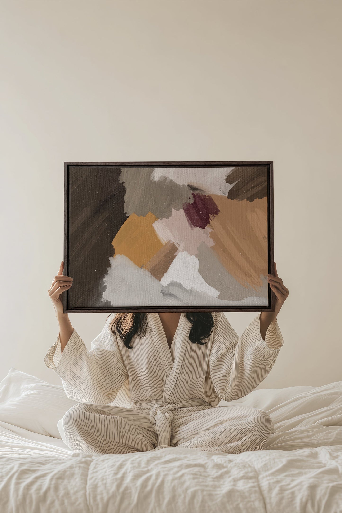 ÉLAN CRÉATIF, Kunstwerk auf gespannter Leinwand