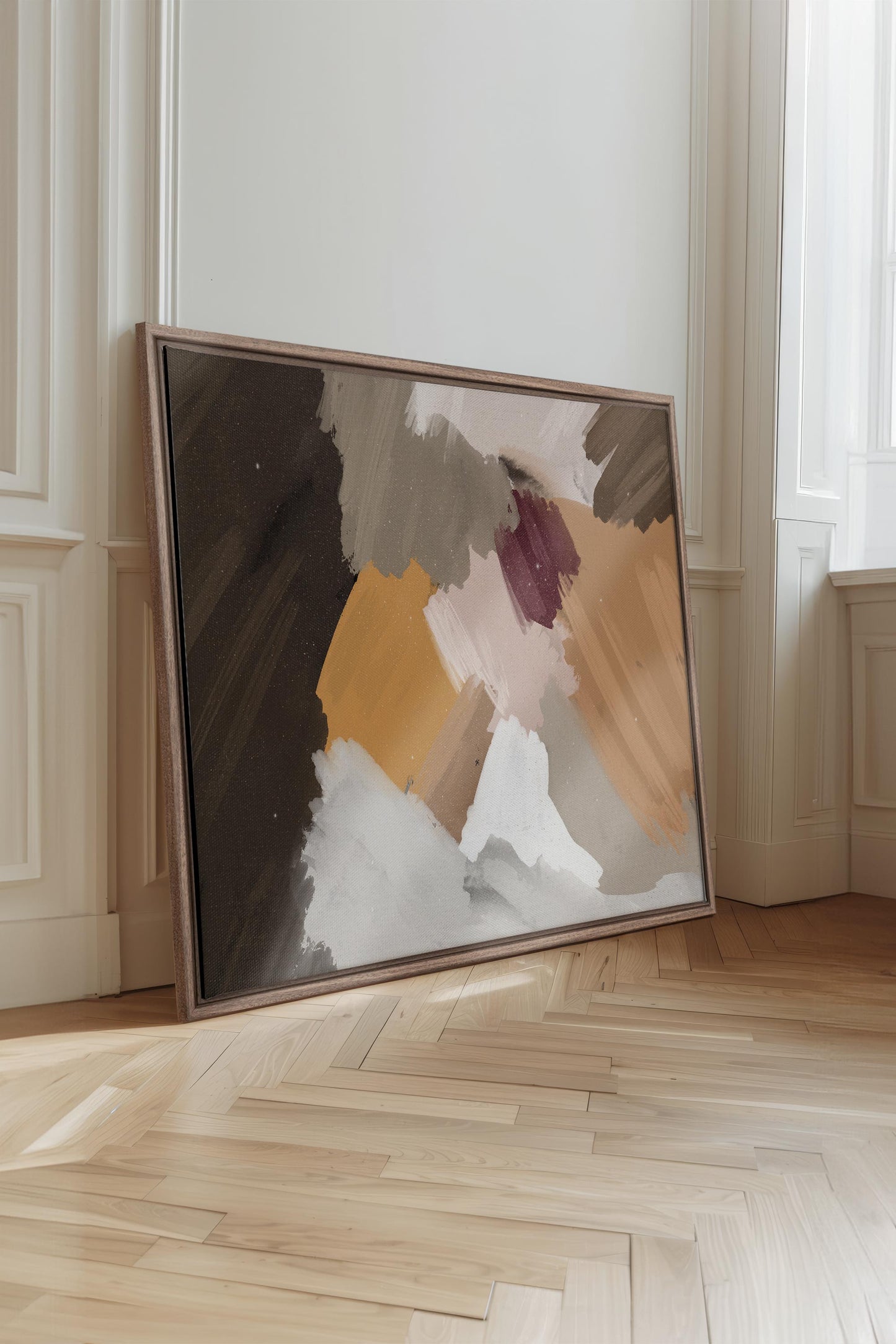 ÉLAN CRÉATIF, Kunstwerk auf gespannter Leinwand