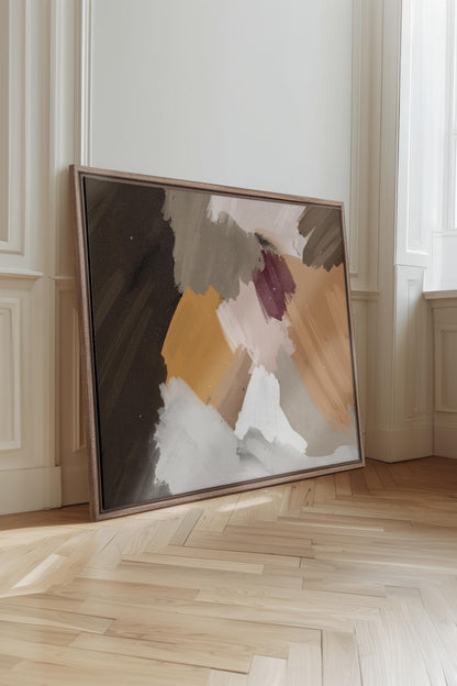 ÉLAN CRÉATIF, Kunstwerk auf gespannter Leinwand