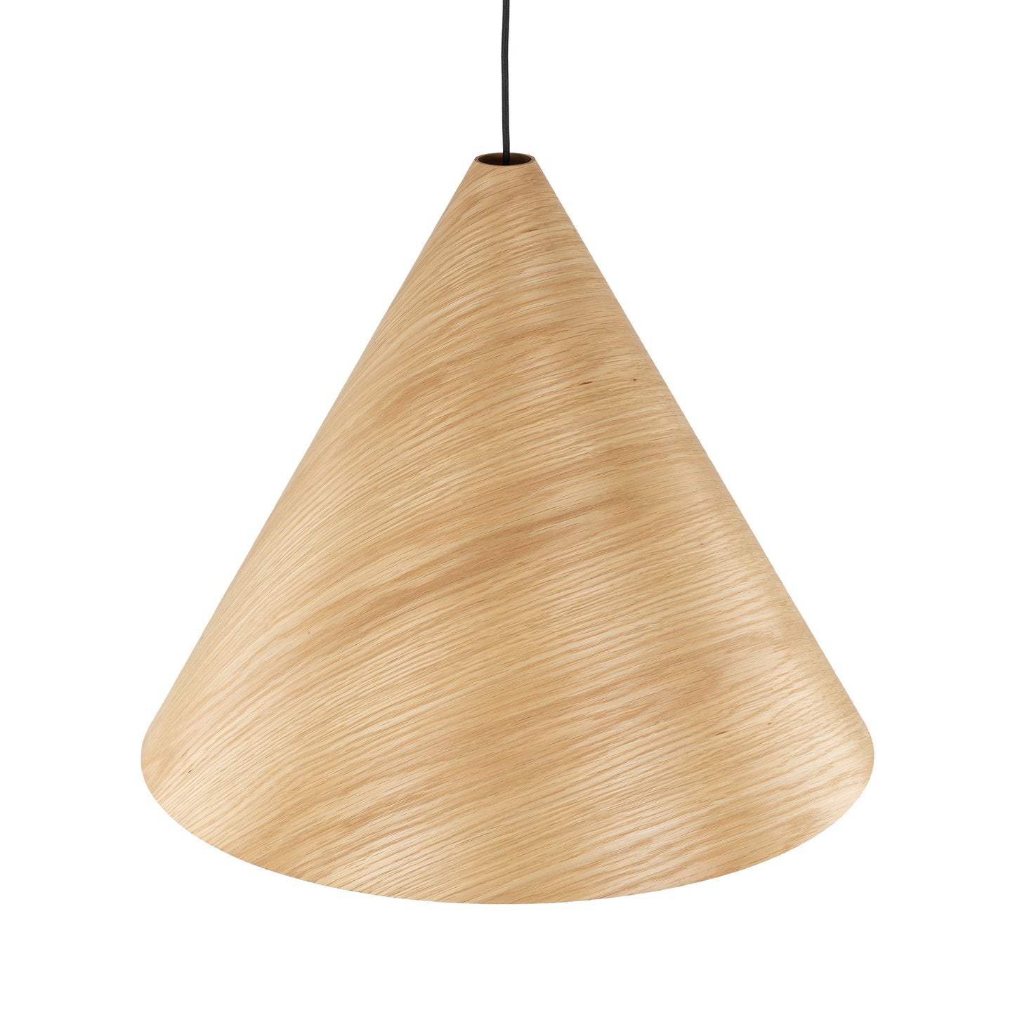 SOLIS Large Scandinavian Wood Pendant Light – Statement Cone Design (Limited Edition) - AURABAGS SHOP