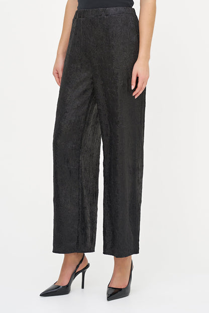 Women's Woven Relaxed-Fit Pull-On Pants with Side Pockets
