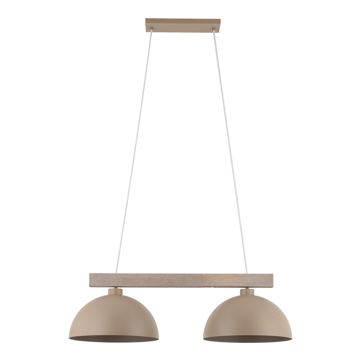 OSLO 2-Light Scandinavian Pendant Light for Kitchen Island, Dining Table & Modern Interiors