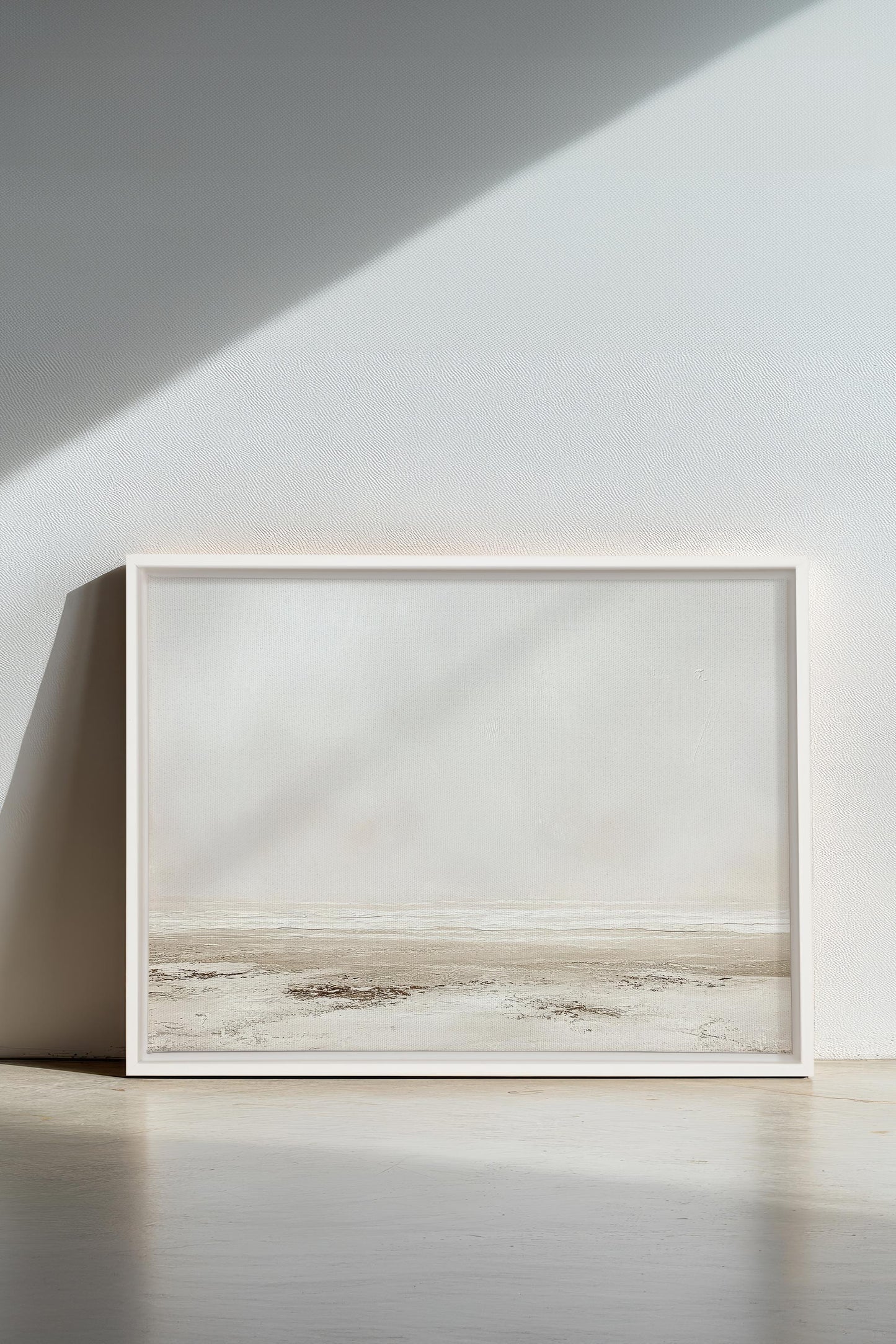 BENEATH THE MIST, Werk auf gespannter Leinwand