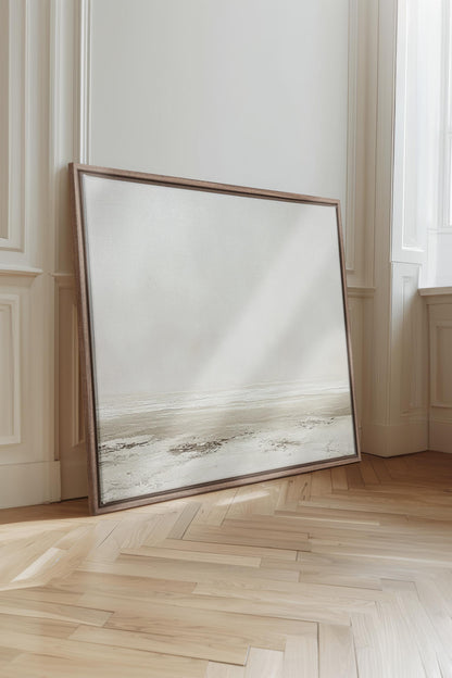 BENEATH THE MIST, Werk auf gespannter Leinwand