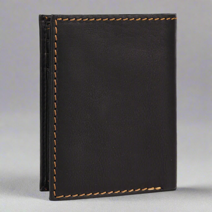 MET Men's Upright Coin Leather Wallet