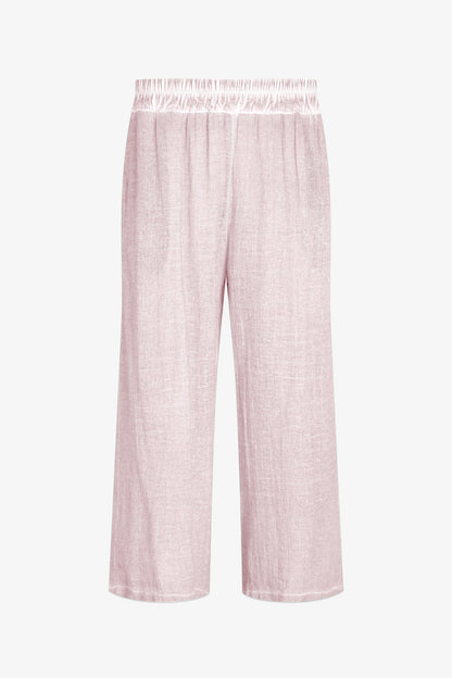 Women's Woven Capri Trousers