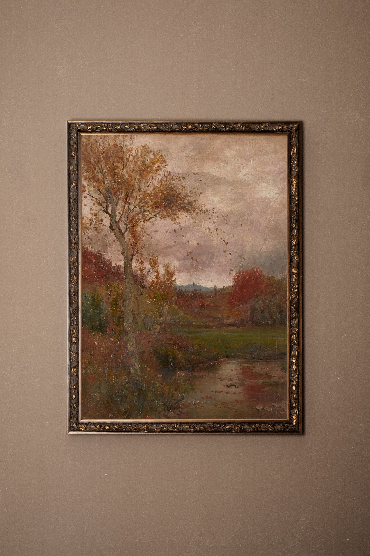 WALDBRISE, BRONZEFARBENER VINTAGE-RAHMEN
