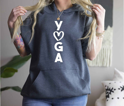 Love Yoga Pullover Hoodie